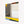 Abstract Wall Art — Large Minimalist Grey Yellow Original Oil Painting, Textured Canvas — 