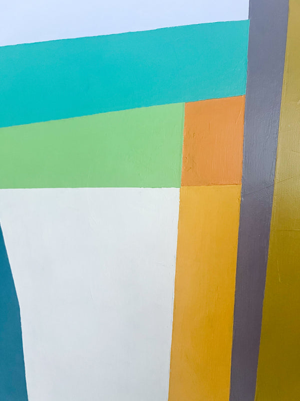 Abstract Painting Original, Expressionism in Modern Abstract Wall Art | Logica Lineae (40"x50")