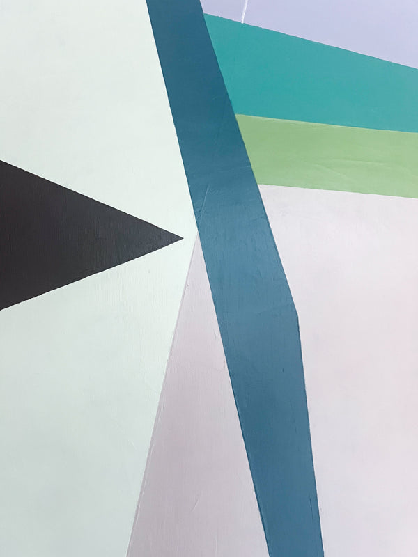 Abstract Painting Original, Expressionism in Modern Abstract Wall Art | Logica Lineae (40"x50")