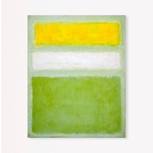 Abstract Painting – Original Wall Art – Large Oil & Acrylic Painting on Canvas – Modern Minimalist Contemporary Canvas Art – “Meadow”