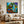 Large Teal Modern Abstract Wall Art — Original Oil Painting, Textured Canvas — 