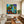 Large Teal Modern Abstract Wall Art — Original Oil Painting, Textured Canvas — 