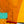 Modern Abstract Expressionist Original Painting, Contemporary Canvas Wall Art in Orange Color | Nabi (36