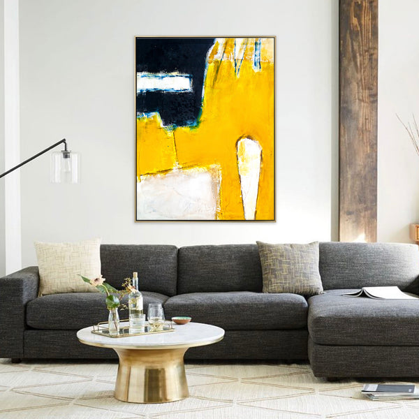 Vivacious Modern Abstract Original Painting in Acrylic, Large Canvas Wall Art in Bright, Uplifting Energy | Neo