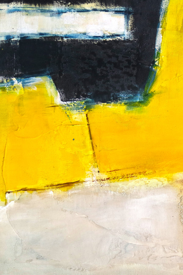 Abstract Painting – Original Wall Art – Large Oil & Acrylic Painting on Canvas – Modern Minimalist Contemporary Canvas Art – “Neo”