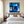 Bold Blue Geometric Abstract Wall Art — Modern Original Oil Painting, Textured Canvas — 