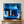Bold Blue Geometric Abstract Wall Art — Modern Original Oil Painting, Textured Canvas — 