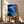 Moody Blue Abstract Wall Art — Large Original Oil Painting, Textured Canvas — 