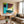 Vibrant Teal Bold Abstract Wall Art — Modern Original Oil Painting, Textured Canvas — 