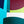 Vibrant Teal Bold Abstract Wall Art — Modern Original Oil Painting, Textured Canvas — 