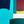 Vibrant Teal Bold Abstract Wall Art — Modern Original Oil Painting, Textured Canvas — 