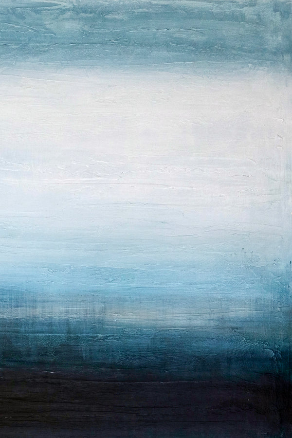 Abstract Painting – Original Wall Art – Large Oil & Acrylic Painting on Canvas – Modern Minimalist Contemporary Canvas Art – “Perception”