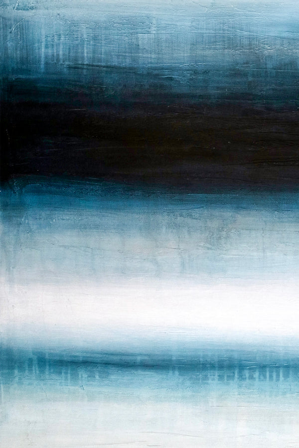 Abstract Painting – Original Wall Art – Large Oil & Acrylic Painting on Canvas – Modern Minimalist Contemporary Canvas Art – “Perception”