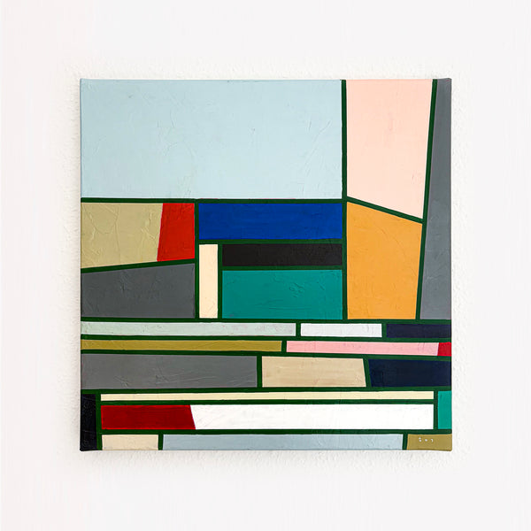 Abstract Painting Original, Expressionism in Modern Abstract Wall Art |  Pieces - 01 (20"x20")