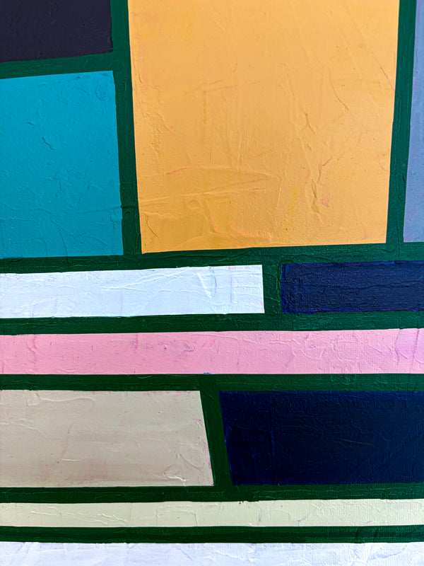Abstract Painting Original, Expressionism in Modern Abstract Wall Art |  Pieces - 01 (20"x20")