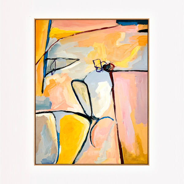 Abstract Painting Original, Expressionism in Modern Abstract Wall Art |  Recens (33"x43")