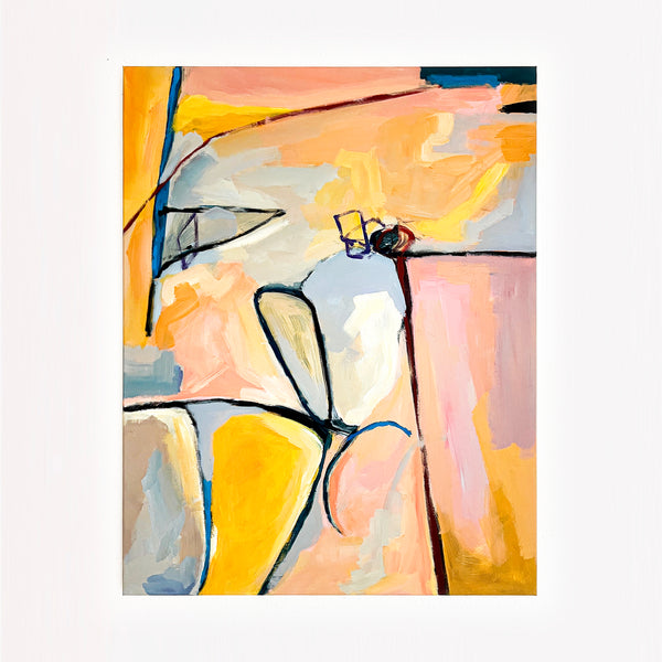 Abstract Painting Original, Expressionism in Modern Abstract Wall Art |  Recens (33"x43")
