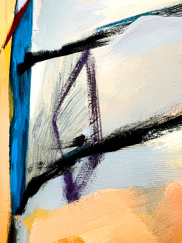 Abstract Painting Original, Expressionism in Modern Abstract Wall Art |  Recens (33"x43")