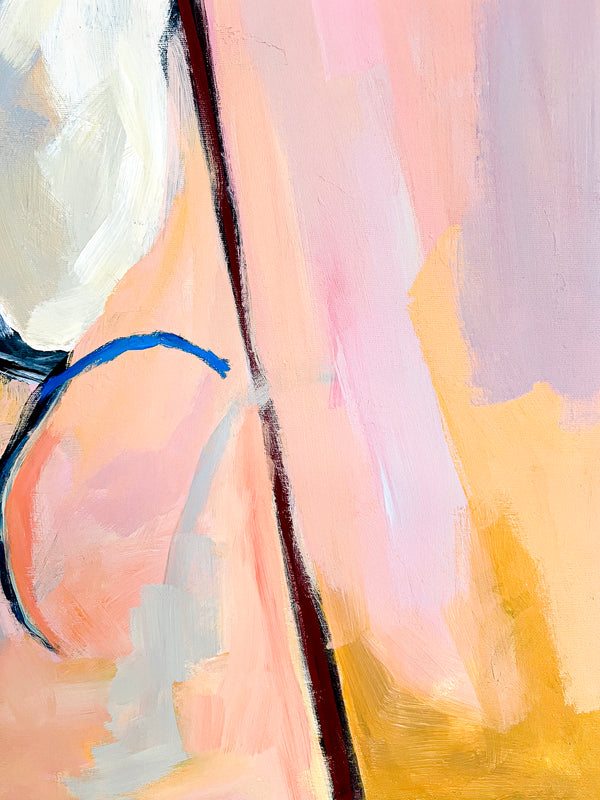 Abstract Painting Original, Expressionism in Modern Abstract Wall Art |  Recens (33"x43")