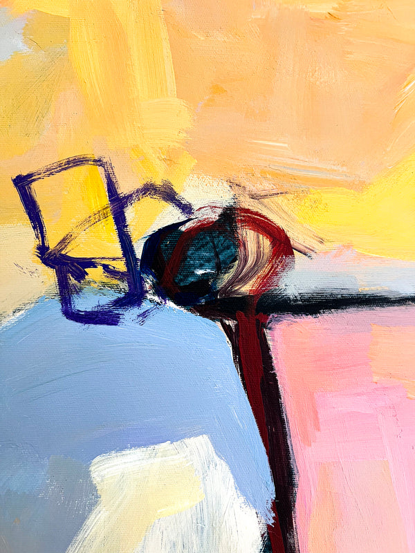 Abstract Painting Original, Expressionism in Modern Abstract Wall Art |  Recens (33"x43")