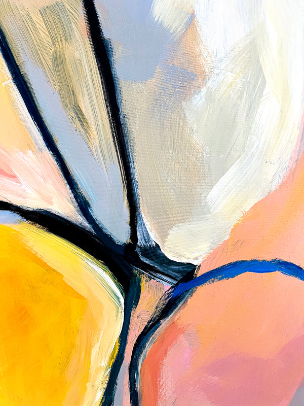Abstract Painting Original, Expressionism in Modern Abstract Wall Art |  Recens (33"x43")