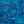 Blue Original Abstract Acrylic Painting in Rough Brush Strokes, Large Modern Canvas Wall Art | Red dot transported