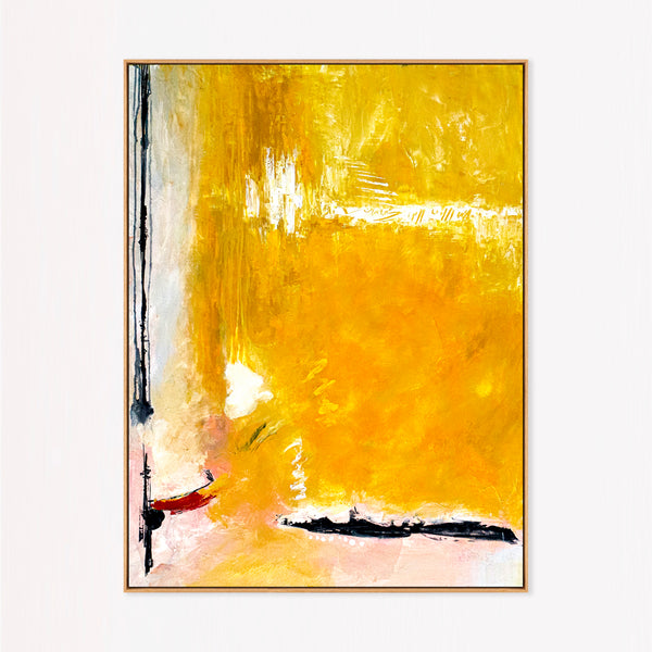 Abstract Painting – Original Wall Art – Large Oil & Acrylic Painting on Canvas – Modern Minimalist Contemporary Canvas Art – “Reminiscent”