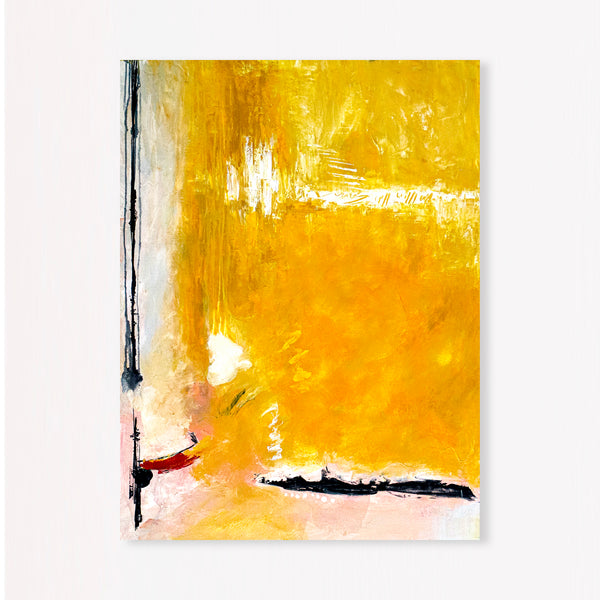 Abstract Painting – Original Wall Art – Large Oil & Acrylic Painting on Canvas – Modern Minimalist Contemporary Canvas Art – “Reminiscent”