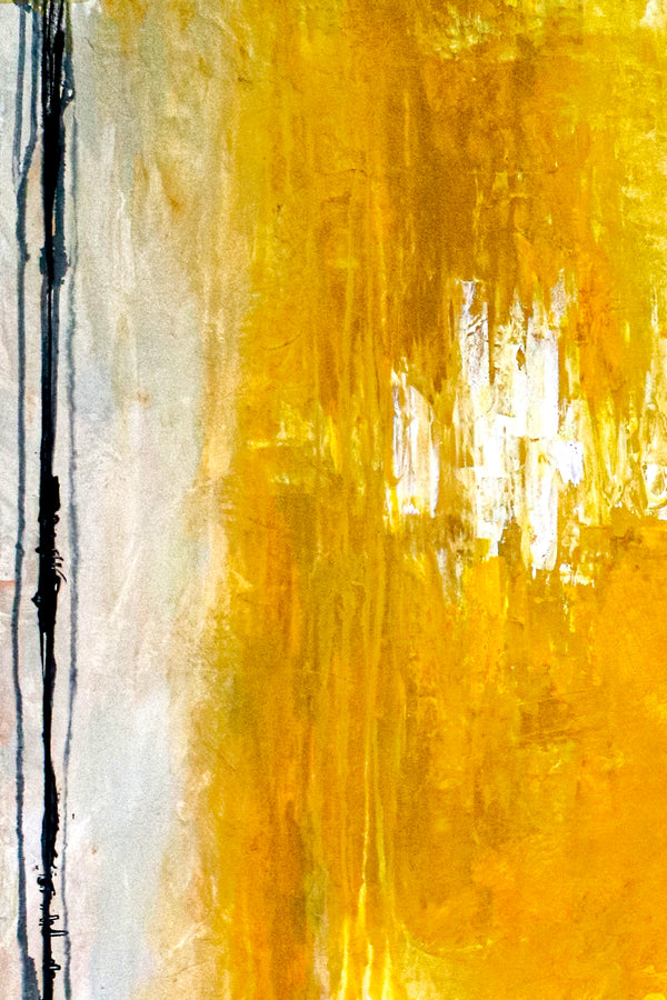 Abstract Painting – Original Wall Art – Large Oil & Acrylic Painting on Canvas – Modern Minimalist Contemporary Canvas Art – “Reminiscent”