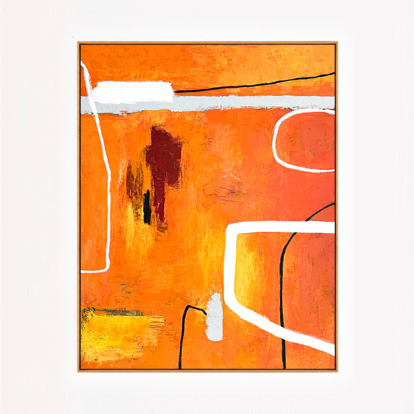 Abstract Painting Original, Expressionism in Modern Abstract Wall Art |  Sapientia (33"x43")