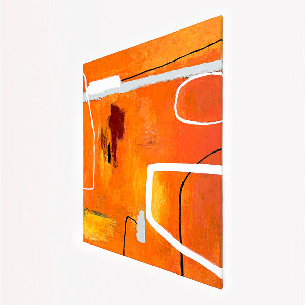 Abstract Painting Original, Expressionism in Modern Abstract Wall Art |  Sapientia (33"x43")