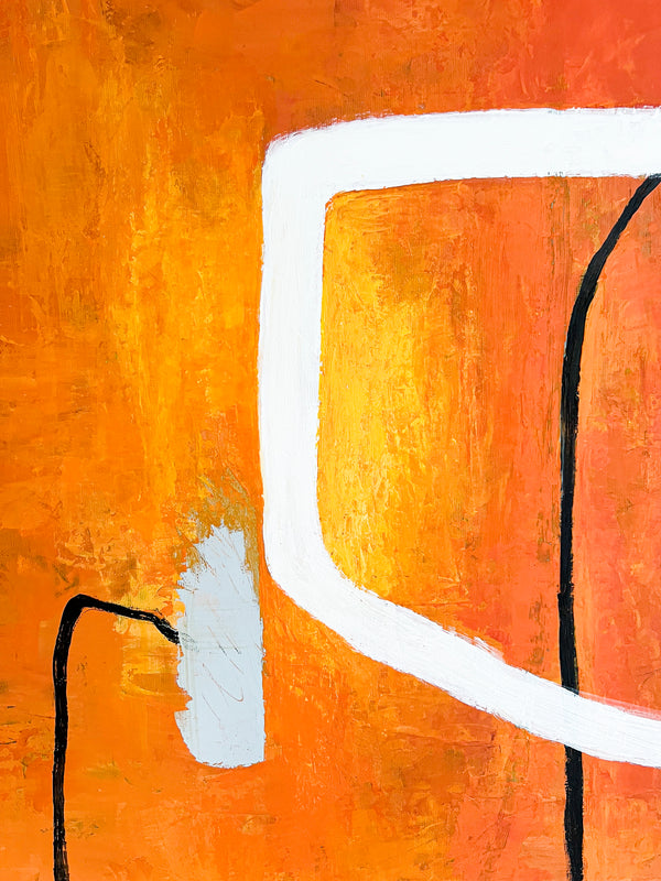 Abstract Painting Original, Expressionism in Modern Abstract Wall Art |  Sapientia (33"x43")