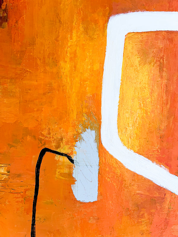 Abstract Painting Original, Expressionism in Modern Abstract Wall Art |  Sapientia (33"x43")