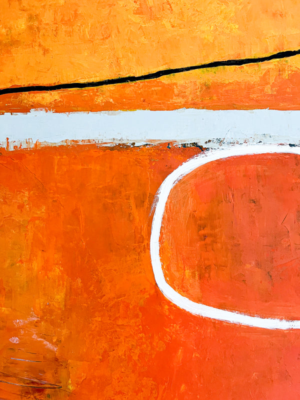 Abstract Painting Original, Expressionism in Modern Abstract Wall Art |  Sapientia (33"x43")