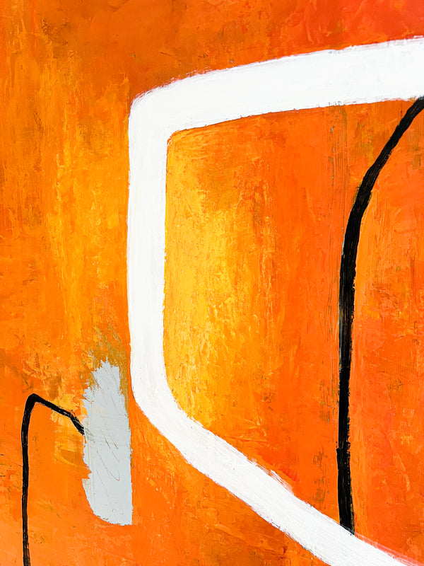 Abstract Painting Original, Expressionism in Modern Abstract Wall Art |  Sapientia (33"x43")