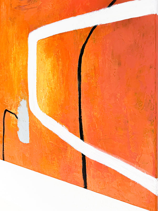 Abstract Painting Original, Expressionism in Modern Abstract Wall Art |  Sapientia (33"x43")
