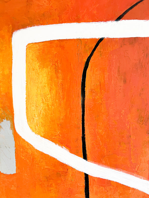 Abstract Painting Original, Expressionism in Modern Abstract Wall Art |  Sapientia (33"x43")