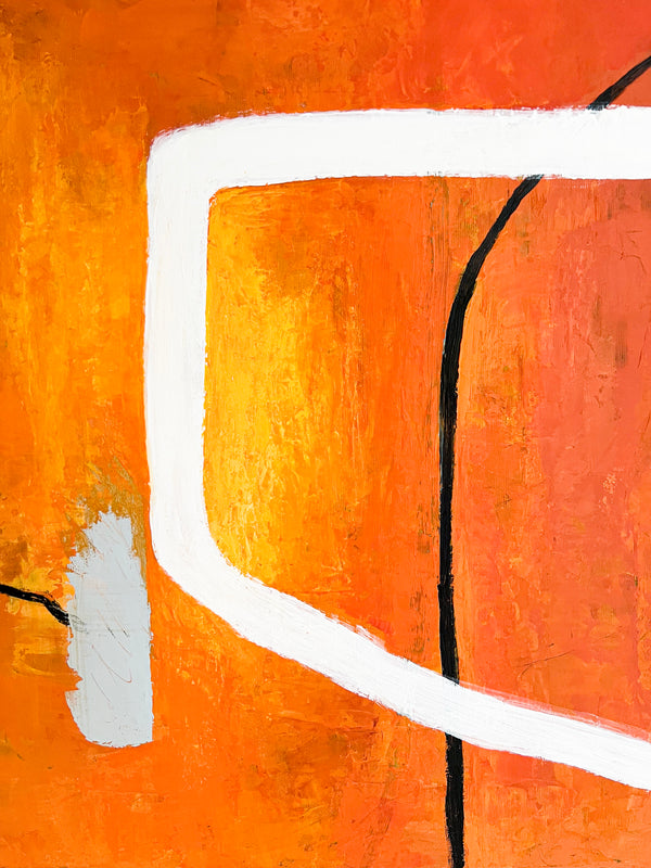 Abstract Painting Original, Expressionism in Modern Abstract Wall Art |  Sapientia (33"x43")