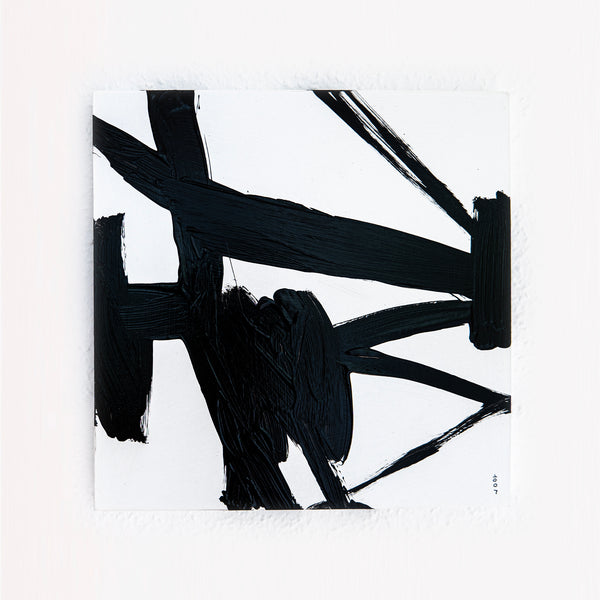 Abstract Painting Original, Expressionism in Modern Abstract Wall Art |  Schweiss 2 Set (12"x12")