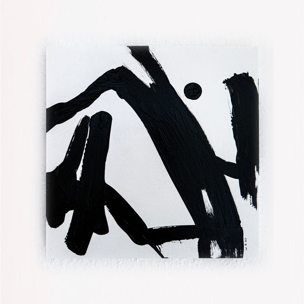 Abstract Painting Original, Expressionism in Modern Abstract Wall Art |  Schweiss 2 Set (12"x12")