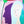 Abstract Expressionism in Modern Abstract Original Painting, Wall Art with Women and Cats Theme | She and her purple shadow (30
