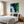 Moody Teal Blue Abstract Wall Art — Bold Original Oil Painting, Textured Canvas — 