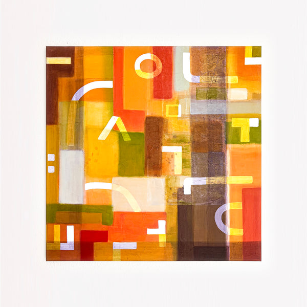Abstract Painting Original, Expressionism in Modern Abstract Wall Art | Sonant II (40"x40")