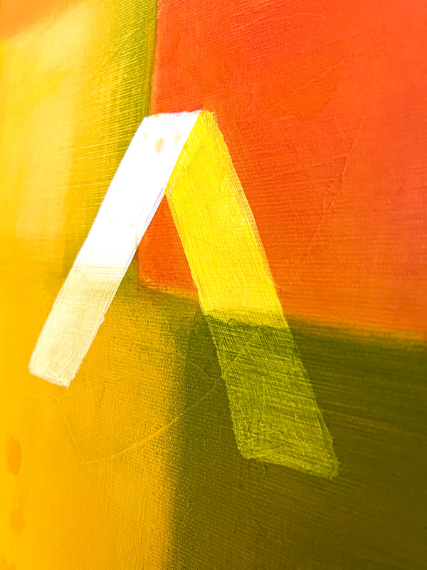 Abstract Painting Original, Expressionism in Modern Abstract Wall Art | Sonant II (40"x40")
