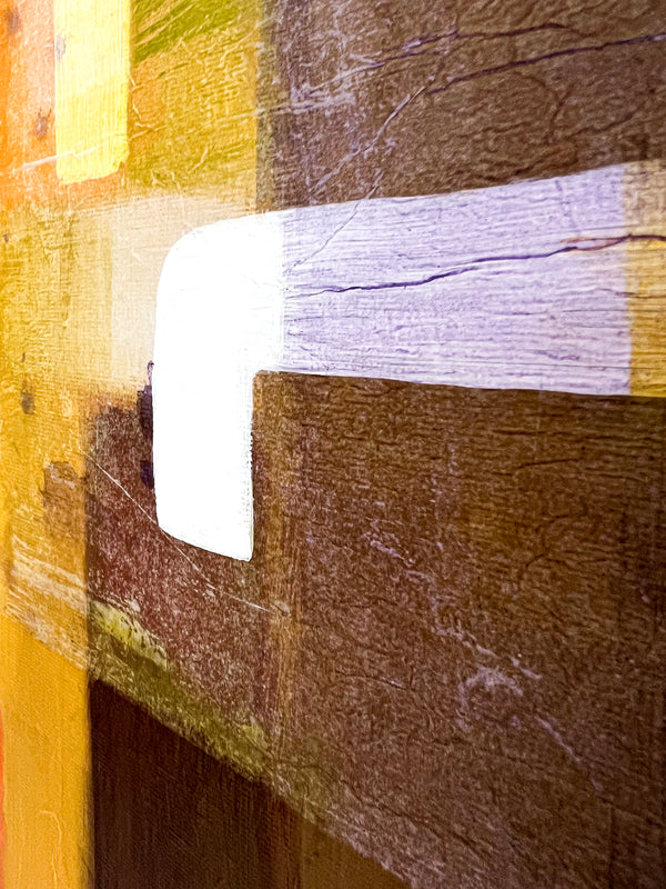 Abstract Painting Original, Expressionism in Modern Abstract Wall Art | Sonant II (40"x40")