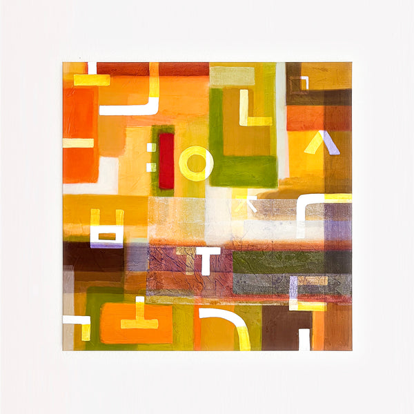 Abstract Painting Original, Expressionism in Modern Abstract Wall Art | Sonant I (40"x40")