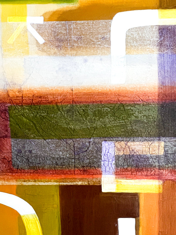 Abstract Painting Original, Expressionism in Modern Abstract Wall Art | Sonant I (40"x40")