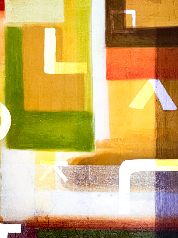 Abstract Painting Original, Expressionism in Modern Abstract Wall Art | Sonant I (40"x40")