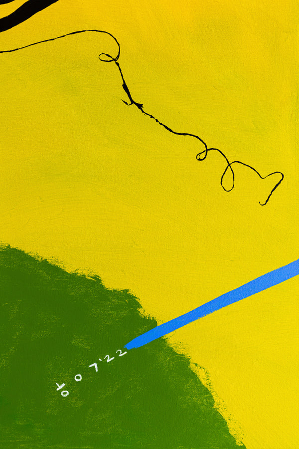 Radiant Modern Original Abstract Painting, Canvas Wall Art Evoking the Brightness & Serenity of a Spring Day | Spring (48"x48")