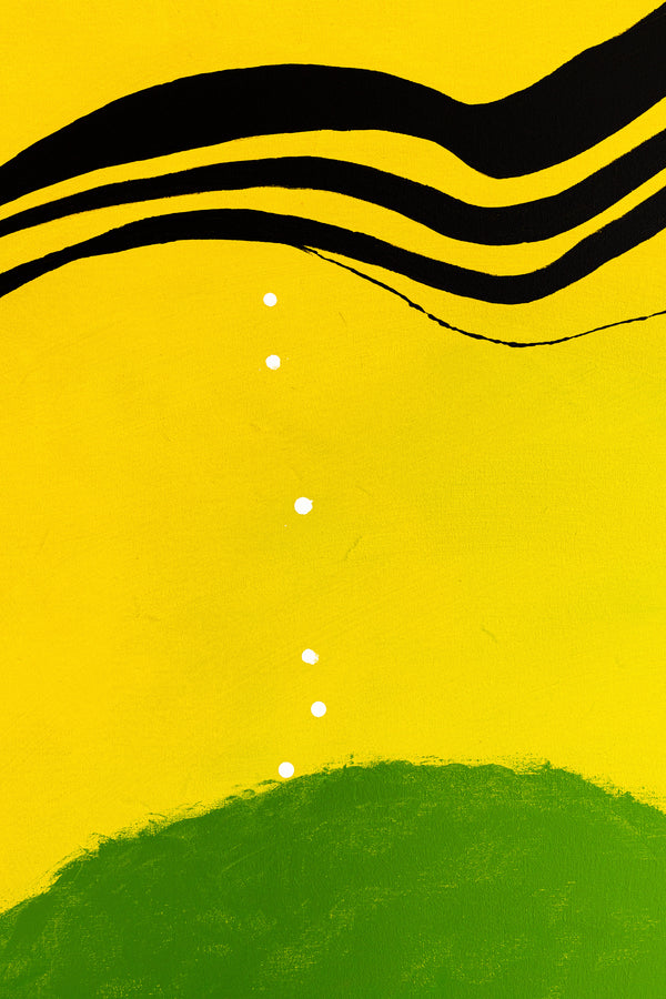 Radiant Modern Original Abstract Painting, Canvas Wall Art Evoking the Brightness & Serenity of a Spring Day | Spring (48"x48")